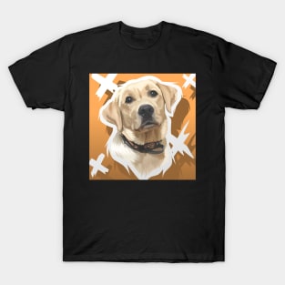 cute brown dog vector T-Shirt